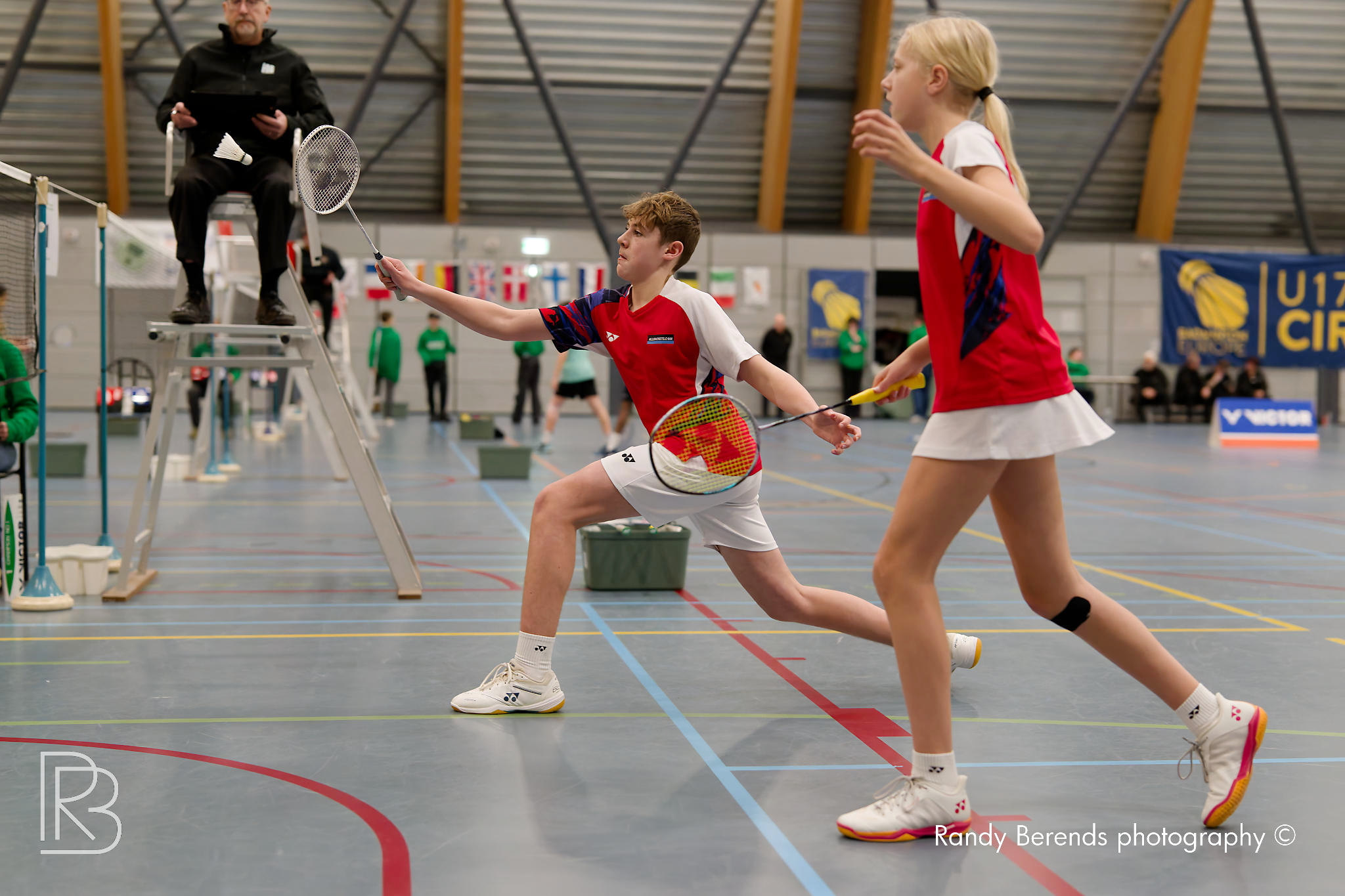 Badminton Tournament Atmosphere